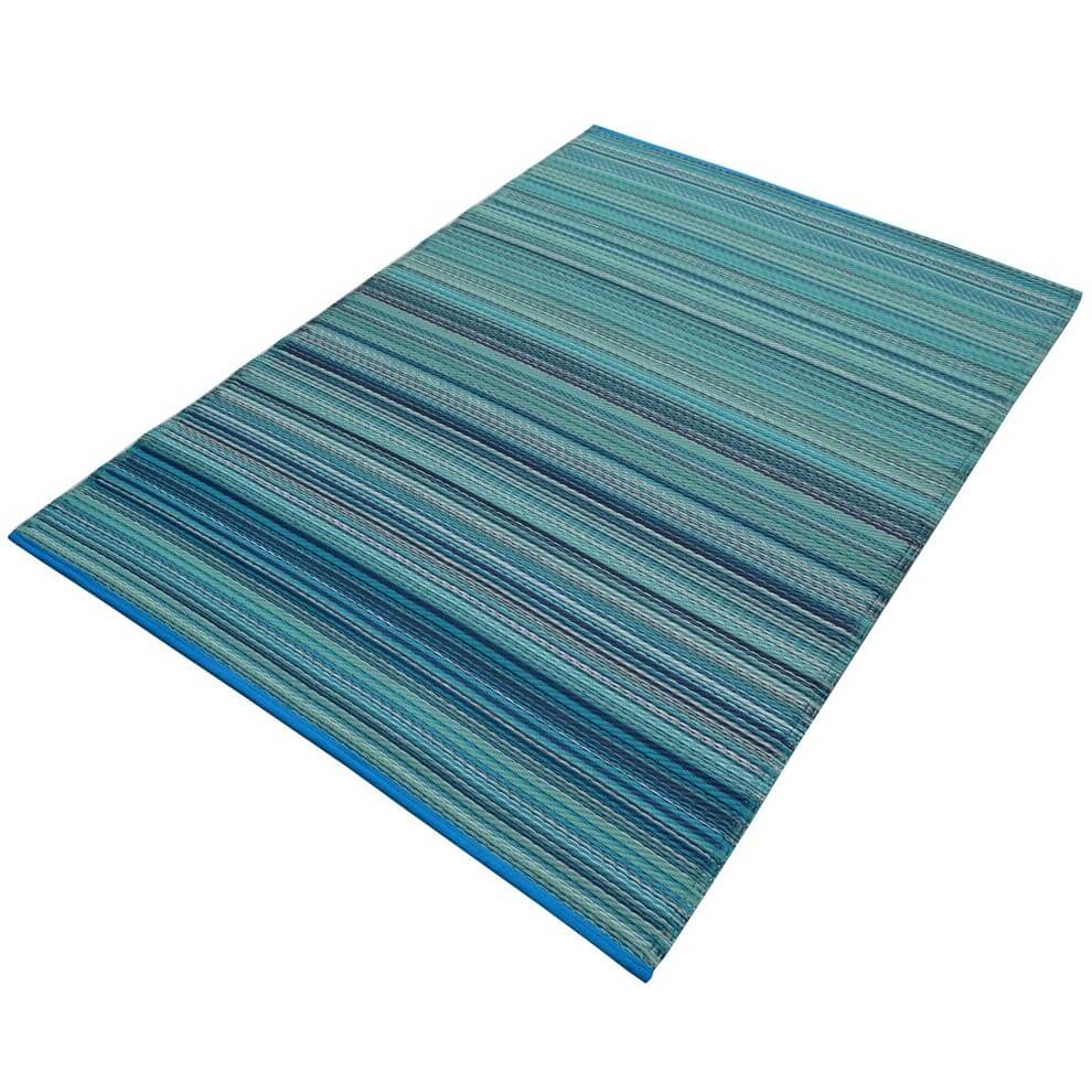 Serenade Reversible Outdoor Rug - Blue (Available in 4 Sizes)