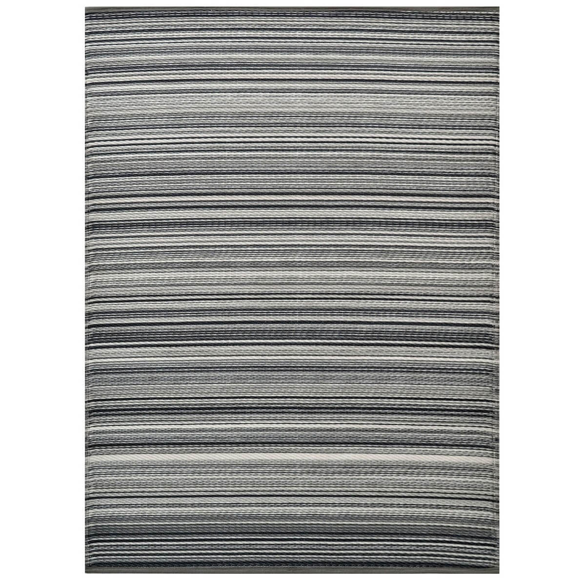 Serenade Reversible Outdoor Rug - Grey (Available in 4 Sizes)