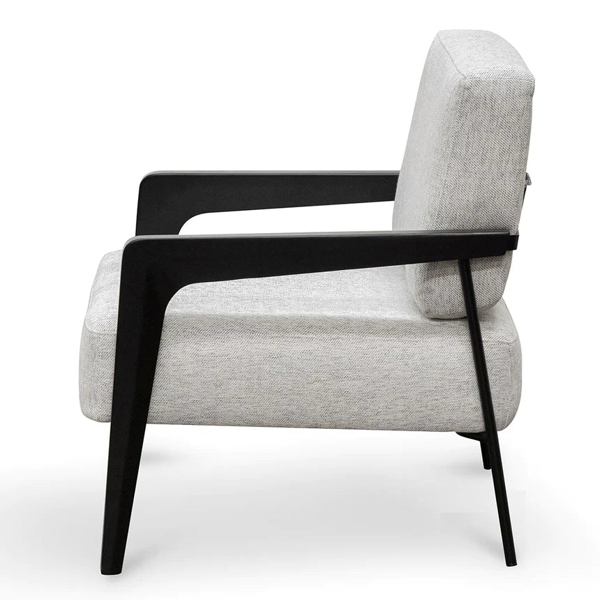 Serene Escape Lounge Armchair - Silver Grey