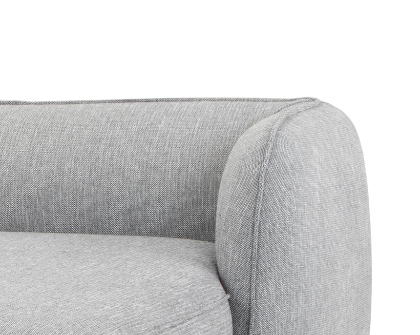 Serene Seating 3-seater Right Chaise Sofa - Grey