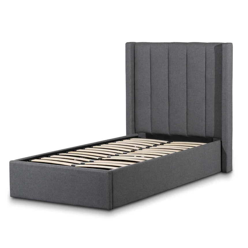 Serene Sleep Bed Frame - Charcoal Grey (Single)