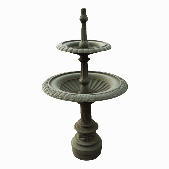 Serenity 2 Tier Standing Fountain - Antique