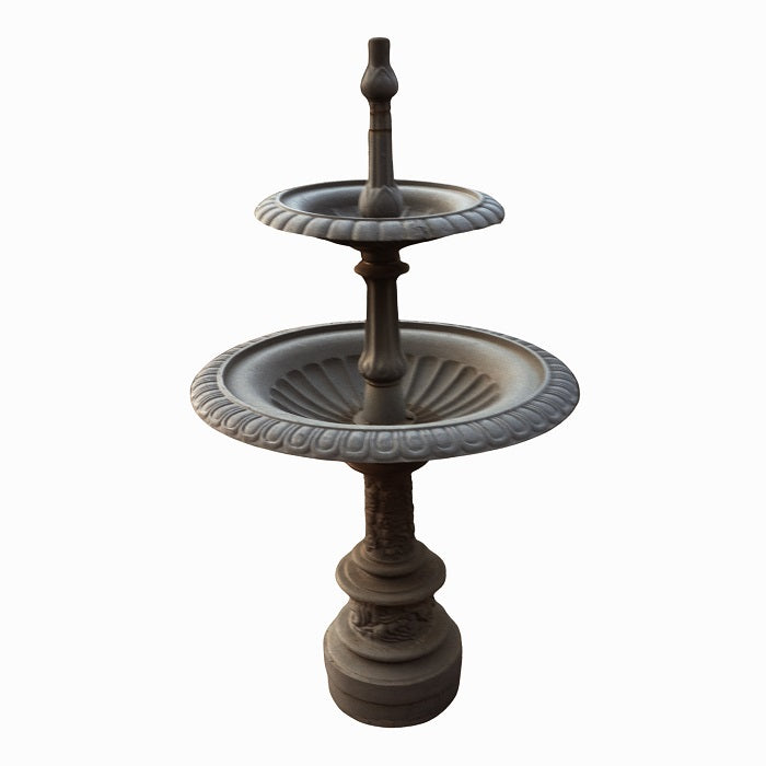 Serenity 2 Tier Standing Fountain - Black