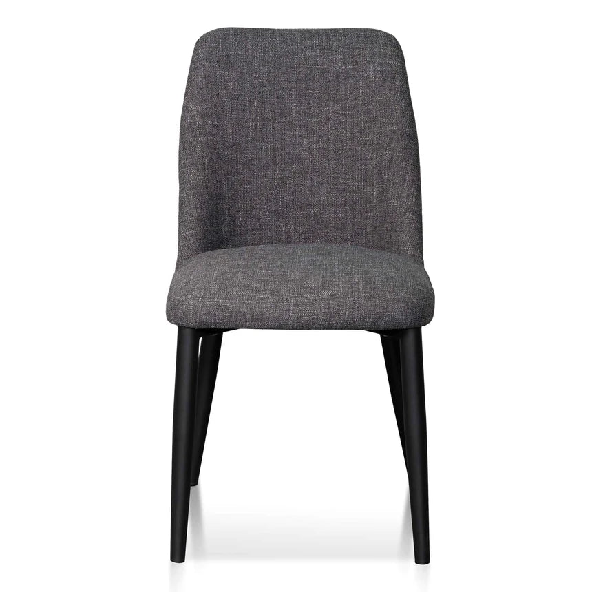 Serenity Cushion Dining Chair - Dark Grey