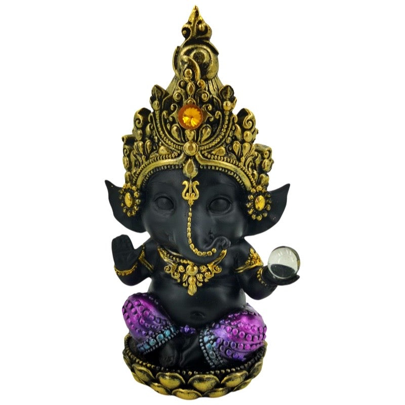 Serenity Sculpture Stilus Australia Ganesh - 17cms