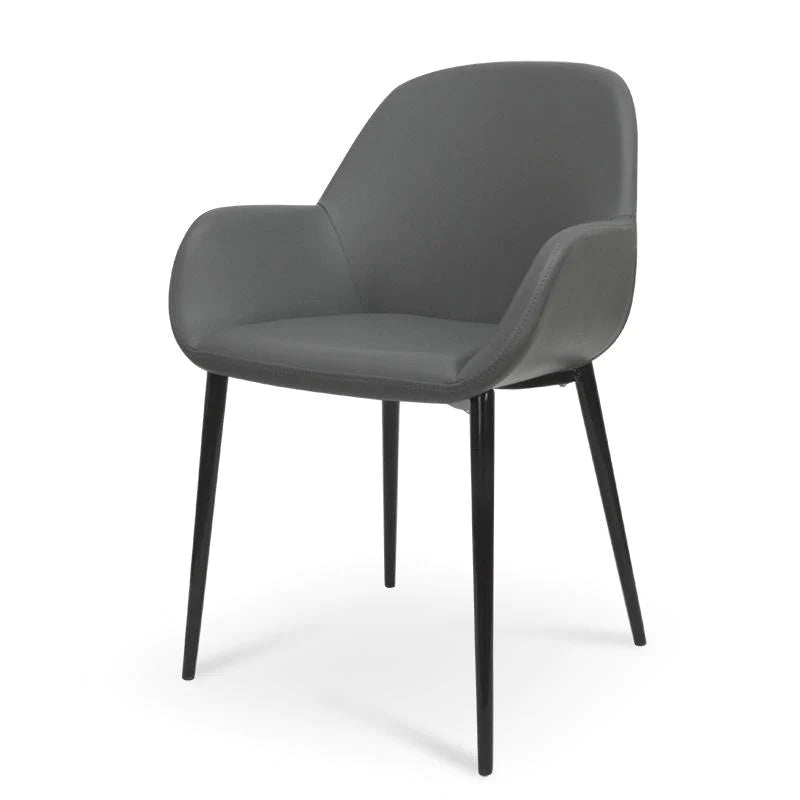 Serenity Upholstered Dining Chair - Grey