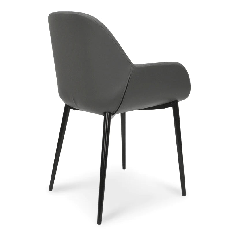 Serenity Upholstered Dining Chair - Grey