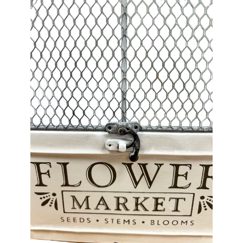 Set of 2 Nested ‘Flower Market’ Cloche Cages