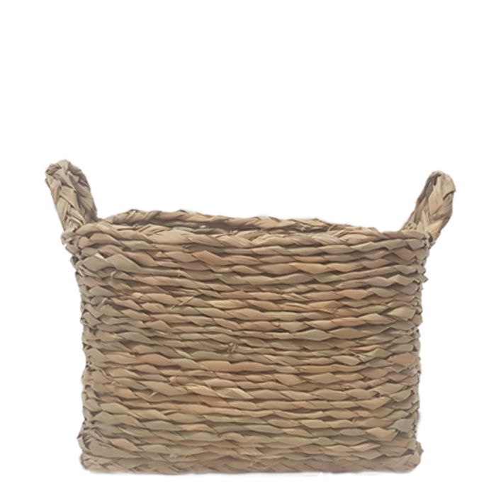 Set of 3 Sven Square Storage Baskets with Handle - Natural