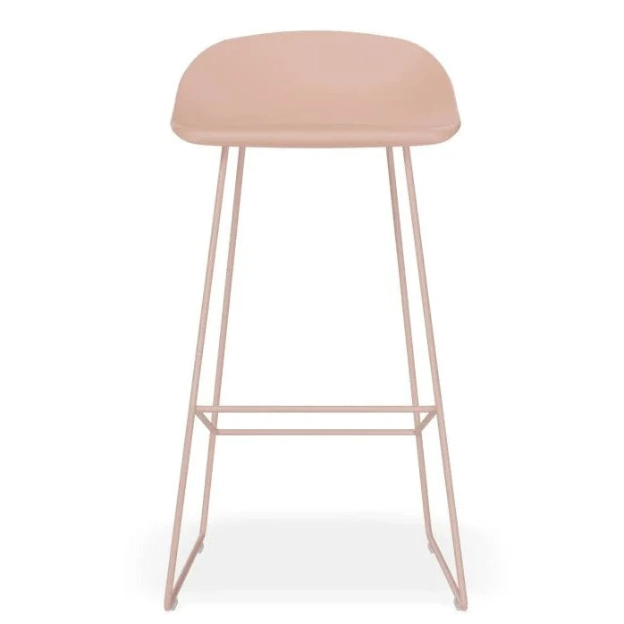 Shell Harmony Pink High Stool (Available in 2 Sizes)