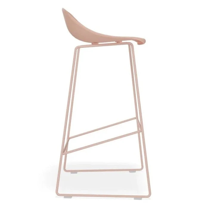 Shell Harmony Pink High Stool (Available in 2 Sizes)