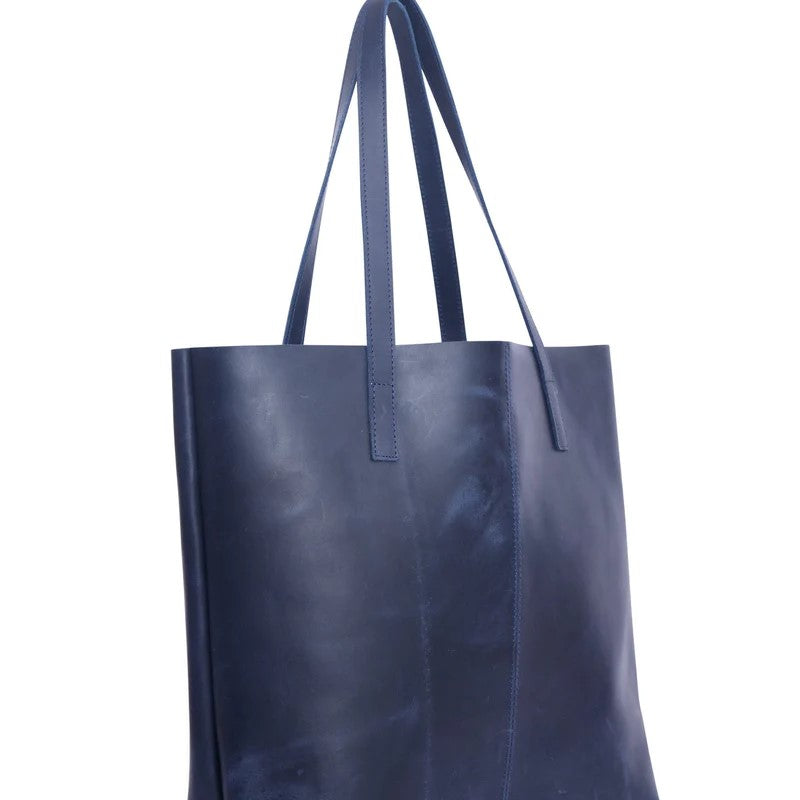 Signature Style Leather Tote Bag