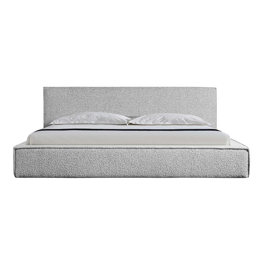 Silhouette Sleep Bed Frames - Pepper Boucle (King)