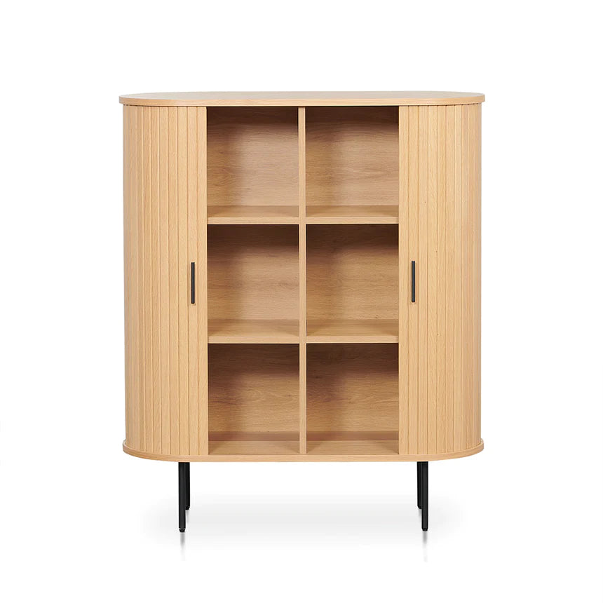 Sip & Style Storage Bar Cabinet- Natural