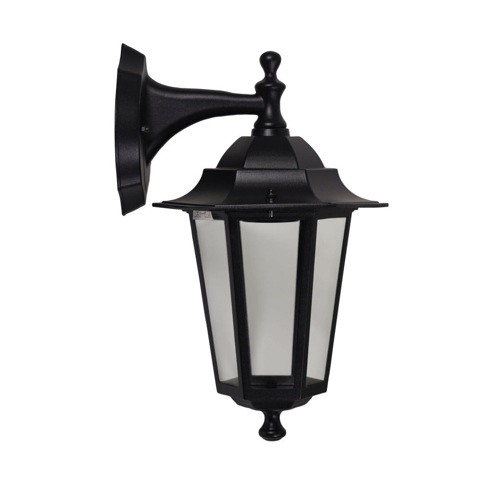 Six-sided Traditional Outdoor Wall Light (Available in 2 Colors)