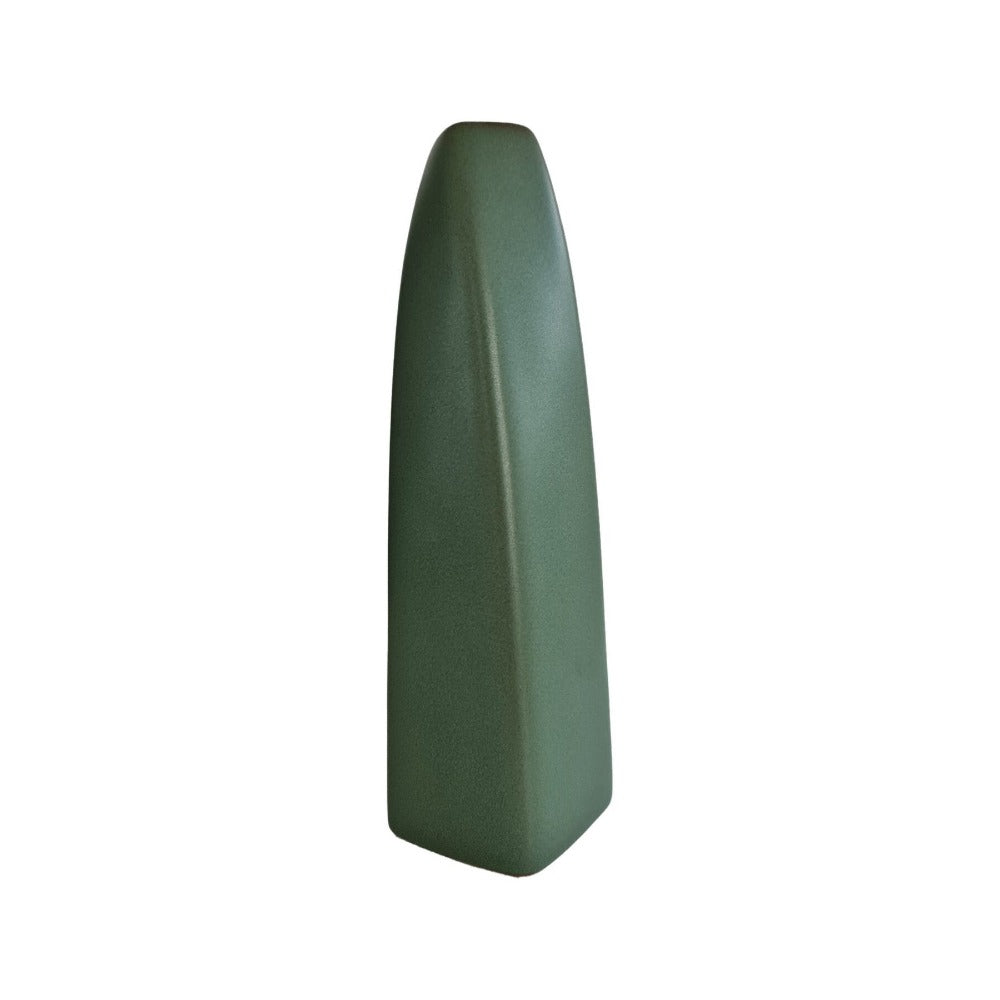 Sleek Curved Long Porcelain Vase (Choose from 4 Colors)