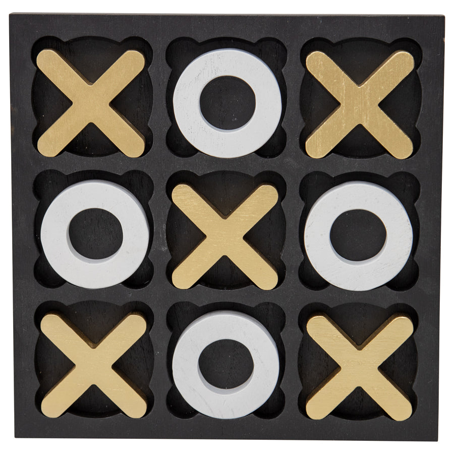 Sleek Design Aura Tic Tac Toe Game - 30.5cms