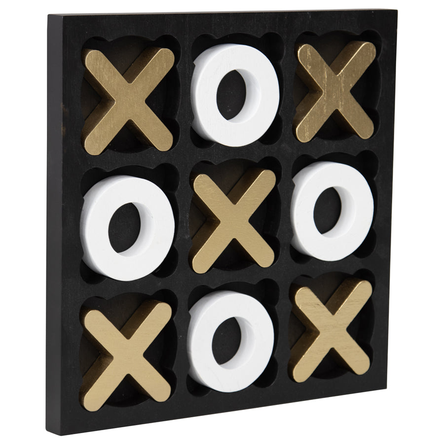 Sleek Design Aura Tic Tac Toe Game - 30.5cms