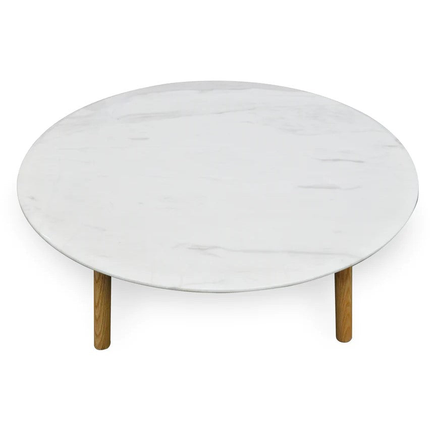 Sleek Marble Coffee Table 100cms