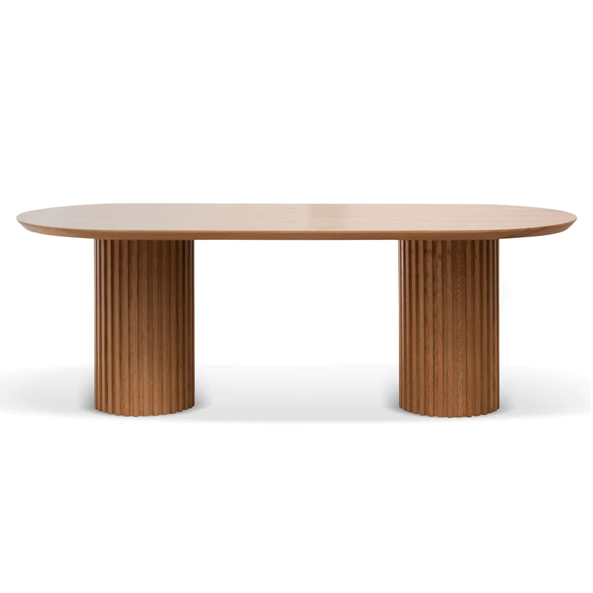 Sleek Urban Dining Table 220cms - Natural