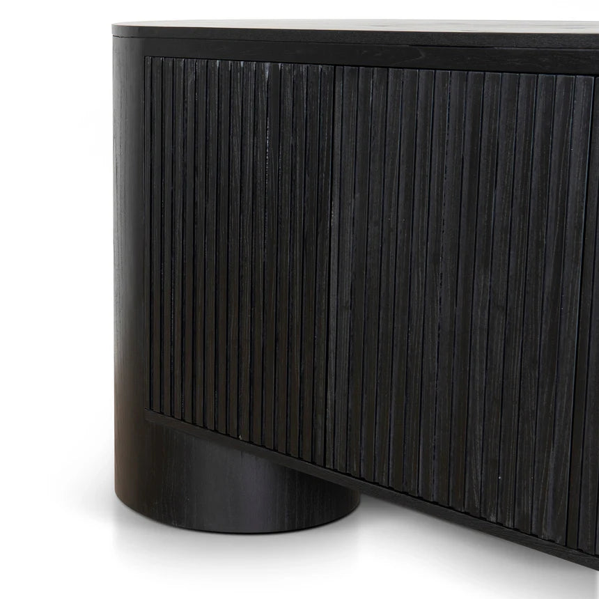 Sleek & Modern Wooden Sideboard - Full Black