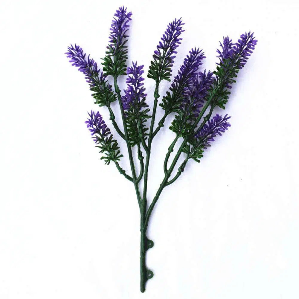 Small Artificial Lavender Stem Wall Plant 26cms