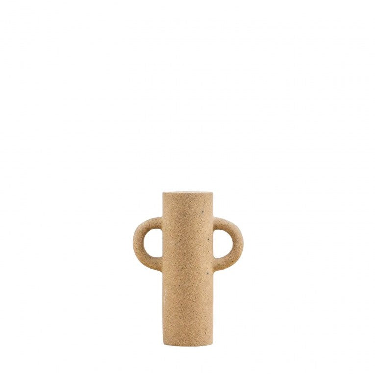 Small Matt Ceramic Vase with Friendly Shape (Available in 2 Colors)