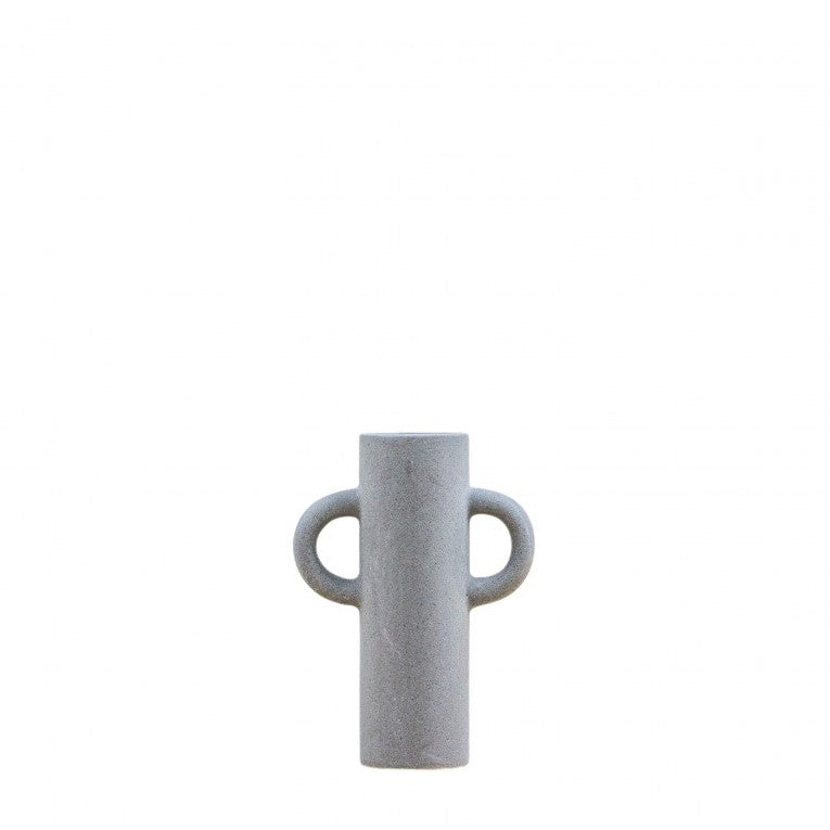 Small Matt Ceramic Vase with Friendly Shape (Available in 2 Colors)