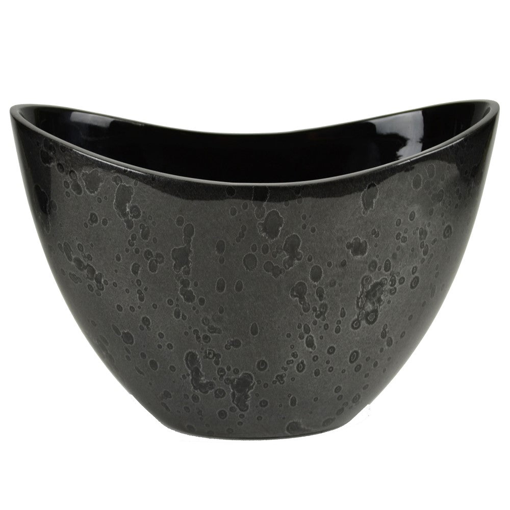 Smmila Radiance Curved Bowl - Black