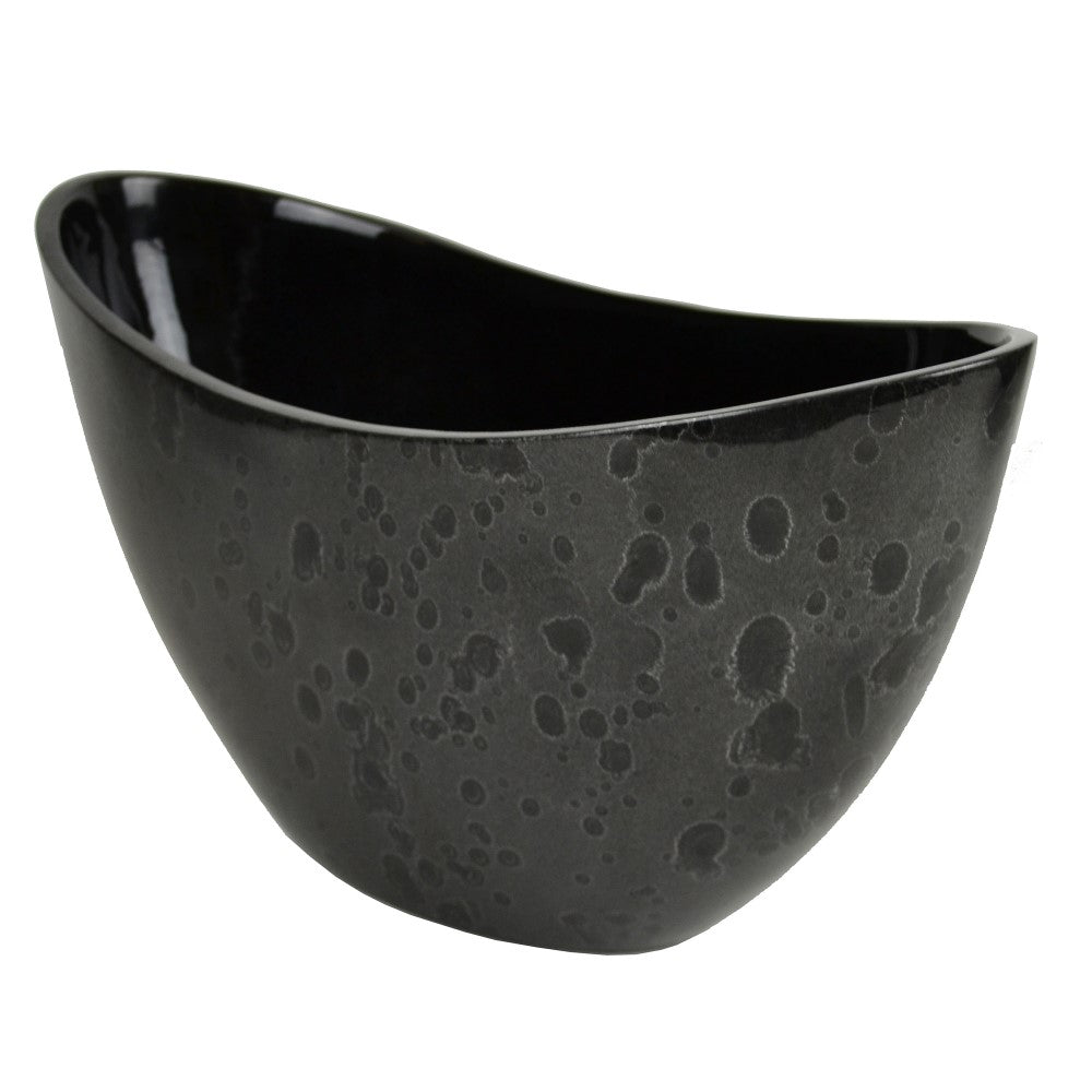 Smmila Radiance Curved Bowl - Black