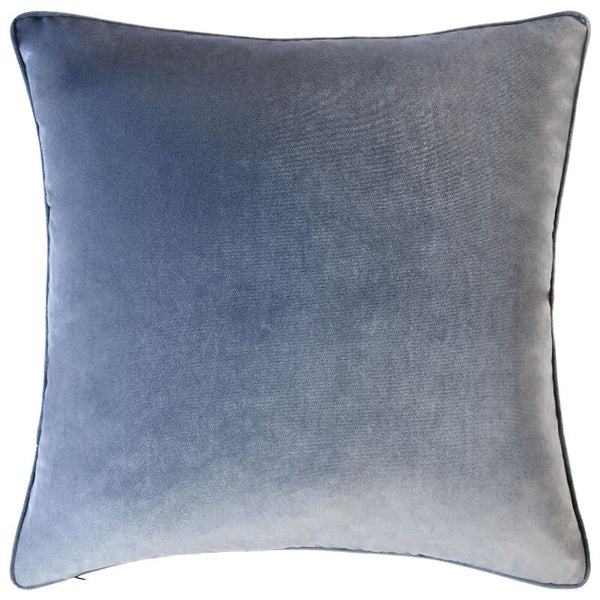 Smoke Grey Boucle Cushion with Feather Insert - 60x60cms