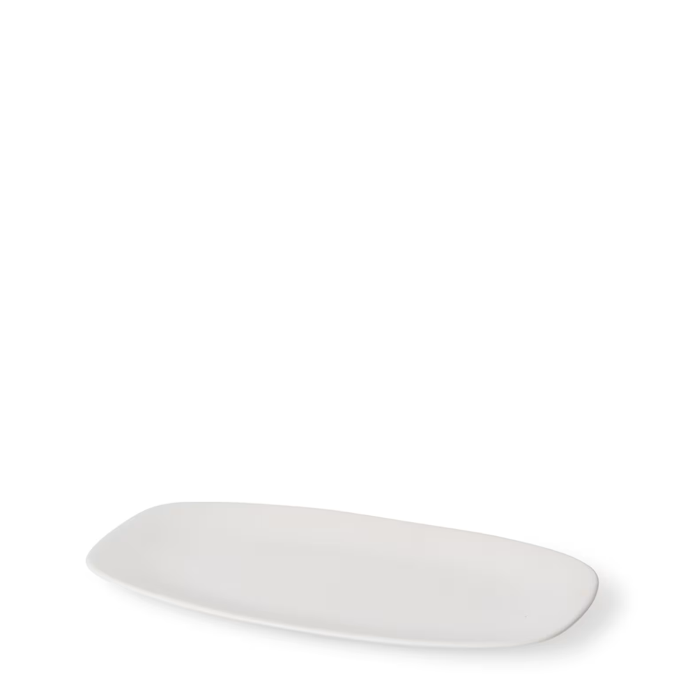 Snow White Ceramic Nakano Tray - Available in 2 Sizes