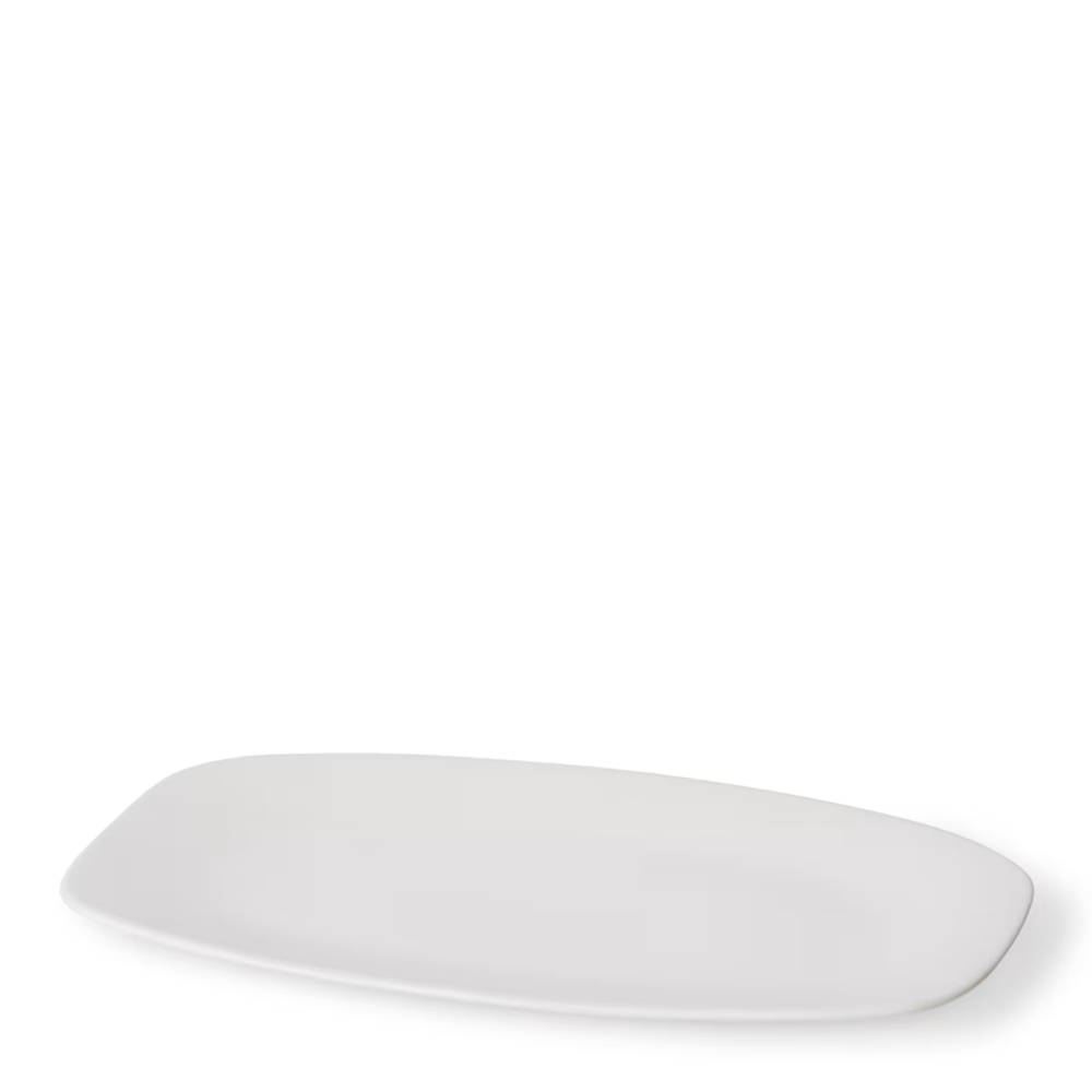 Snow White Ceramic Nakano Tray - Available in 2 Sizes