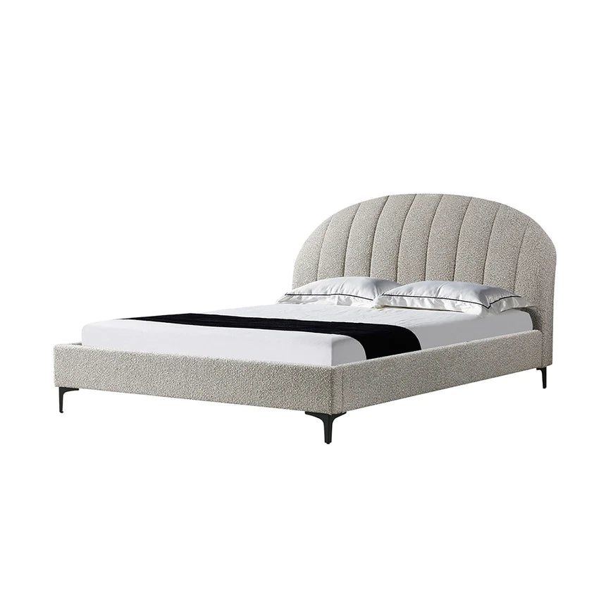 SofTouch Nest Bed Frame - Olive Brown (Queen)