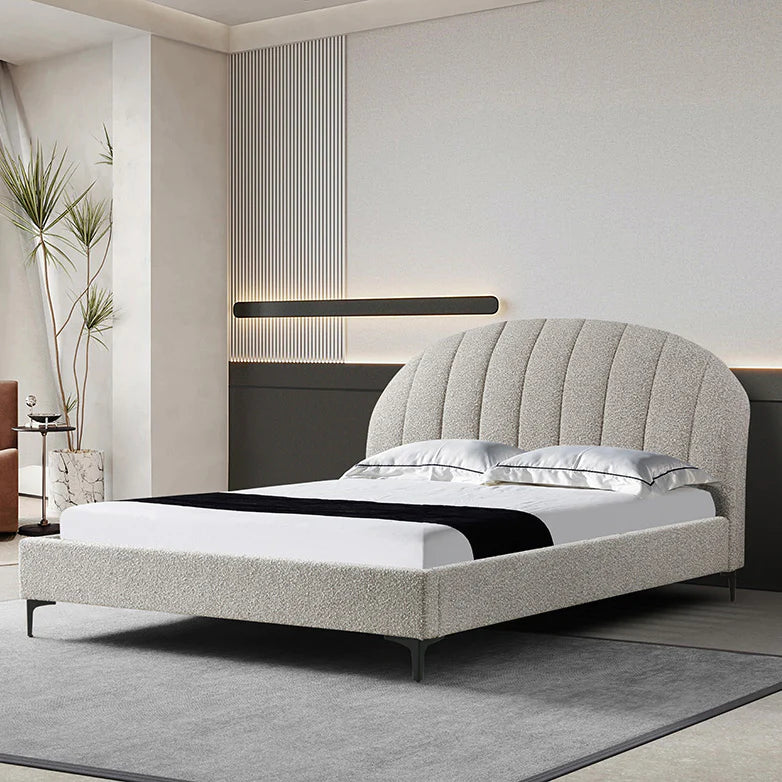 SofTouch Nest Bed Frame - Olive Brown (Queen)