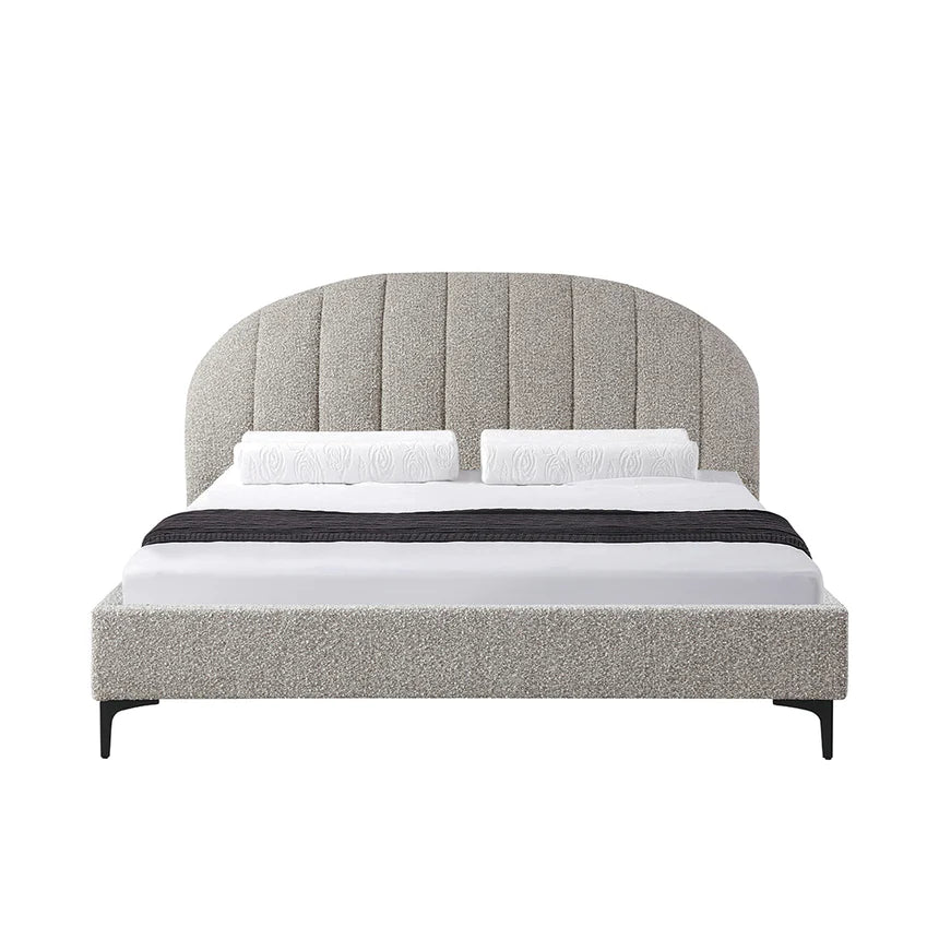 SofTouch Nest Bed Frame - Olive Brown (Queen)