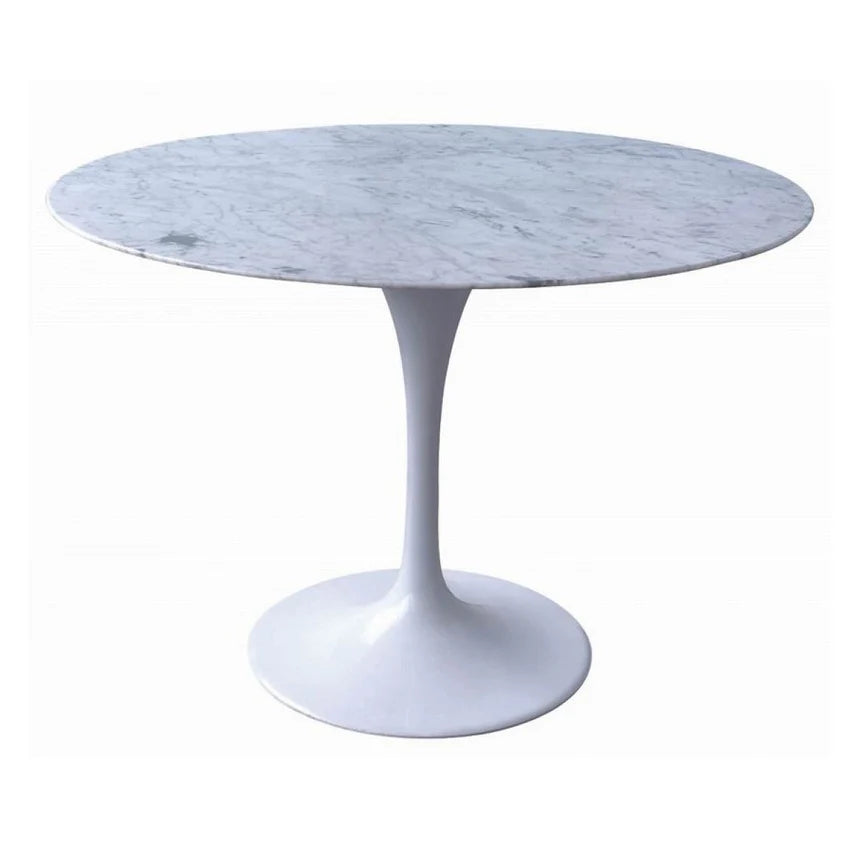 Soft Nest Dining Table 100cms - White