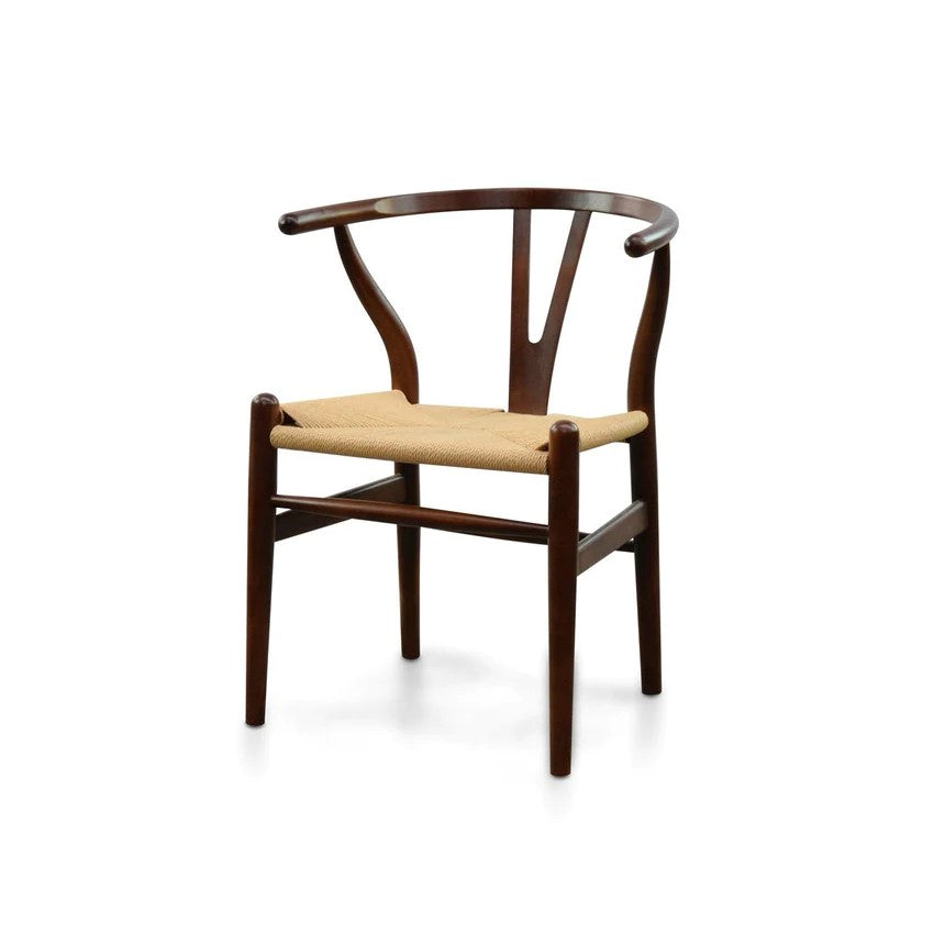 Soft Retreat Dining Chair - Walnut & Natural