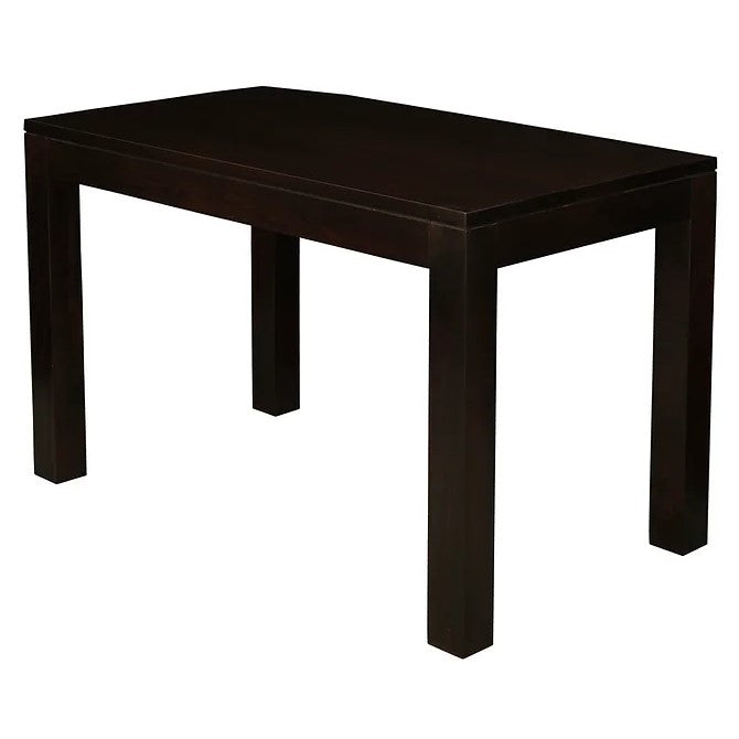 Solid Oak Dining Table 120x70cms - Dark Brown