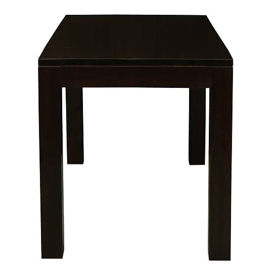 Solid Oak Dining Table 120x70cms - Dark Brown