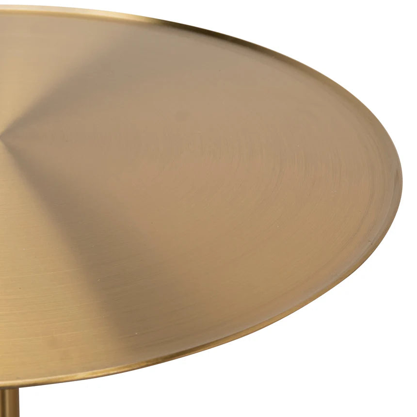 Sophisticated Glamour Brushed Gold - 45cms - Carrara Marble