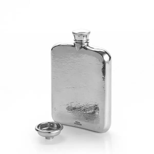 Sophisticated Sips Impression Pewter Hip Flask 140 ML