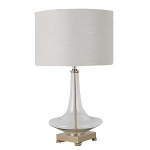 Sophisticated Traditional Glass Table Lamp