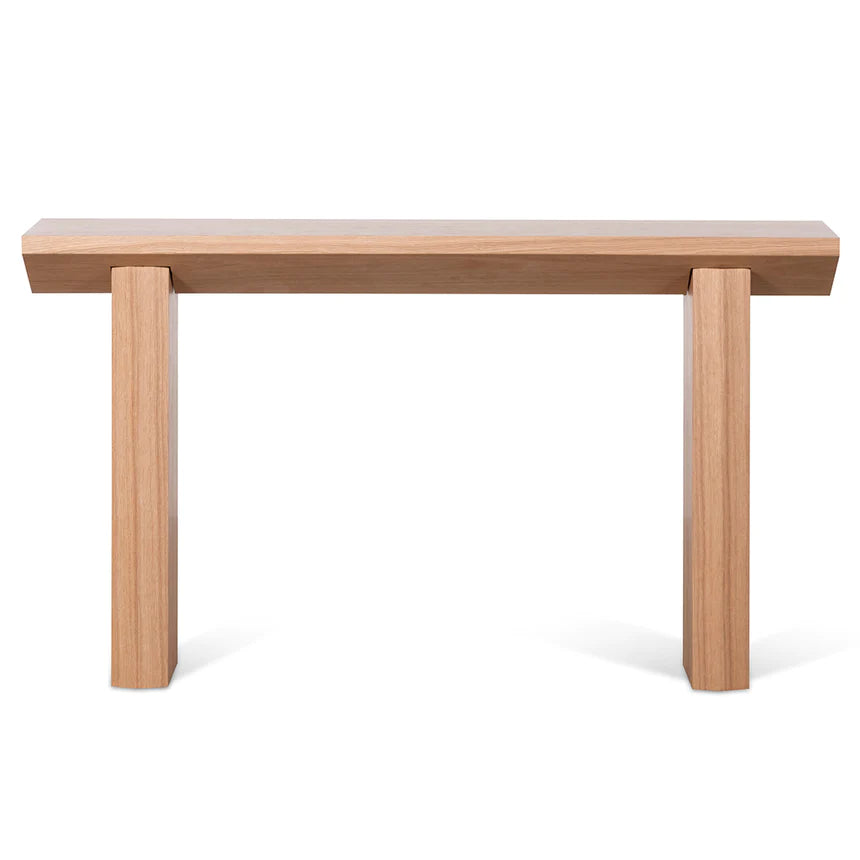 Space-Saving Elegant Console Table 140cms - Natural