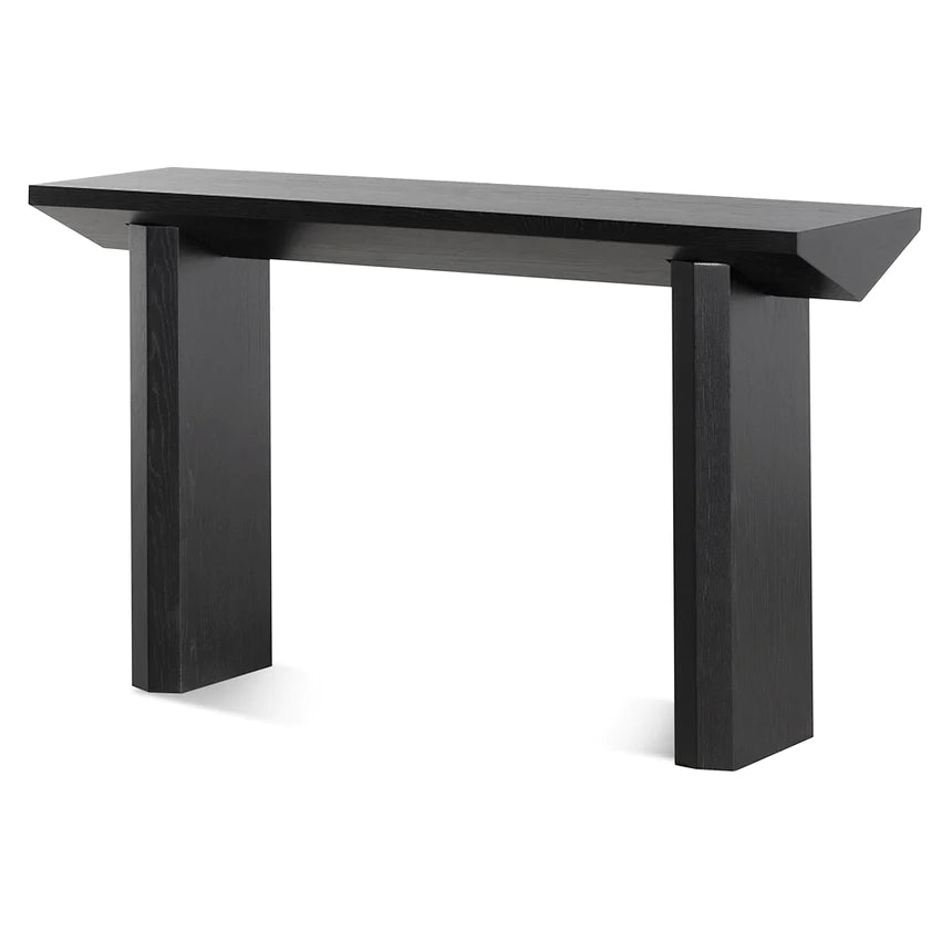 Space-Saving Elegant Console Table 140cms - Black