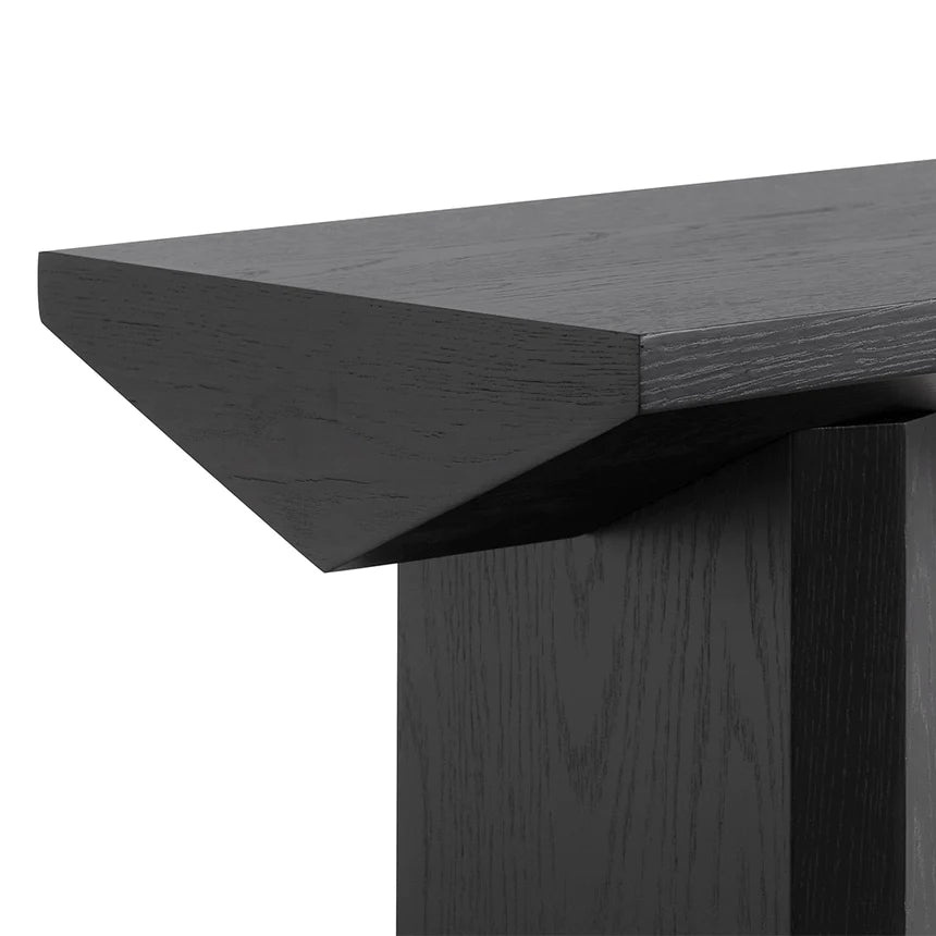 Space-Saving Elegant Console Table 140cms - Black