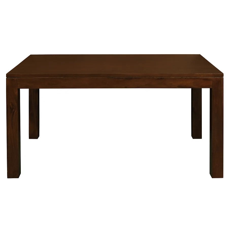 Spacious Solid Wood Dining Table 150 x 90cms - Brown