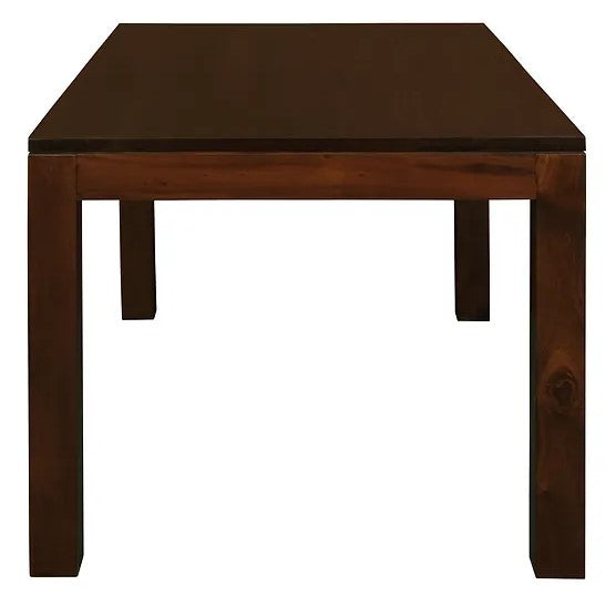 Spacious Solid Wood Dining Table 150 x 90cms - Brown