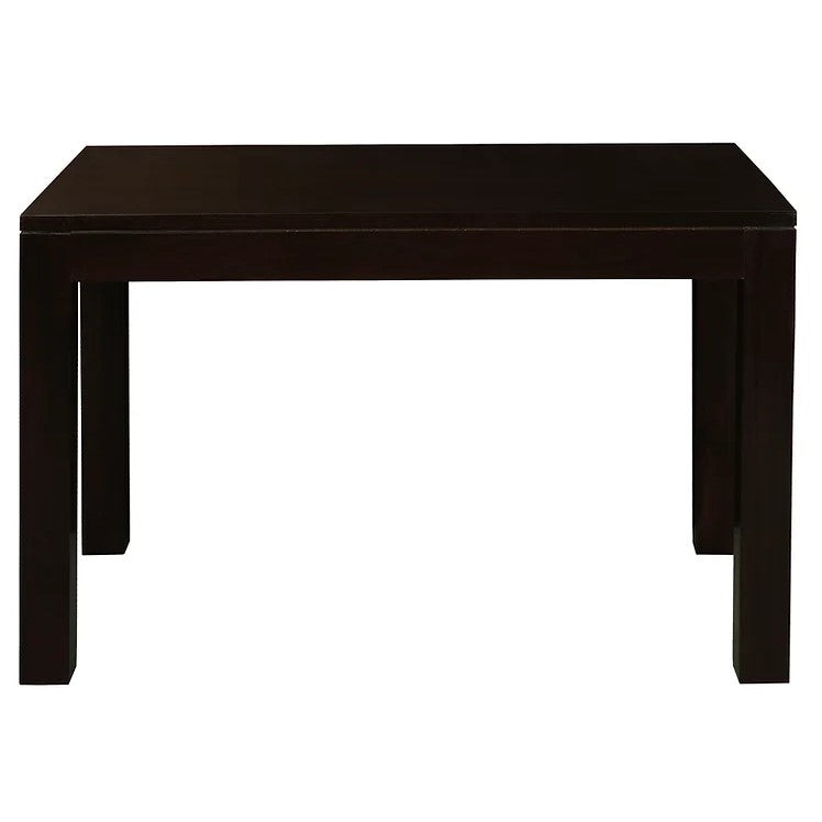 Spacious Solid Wood Dining Table 150 x 90cms - Dark Brown