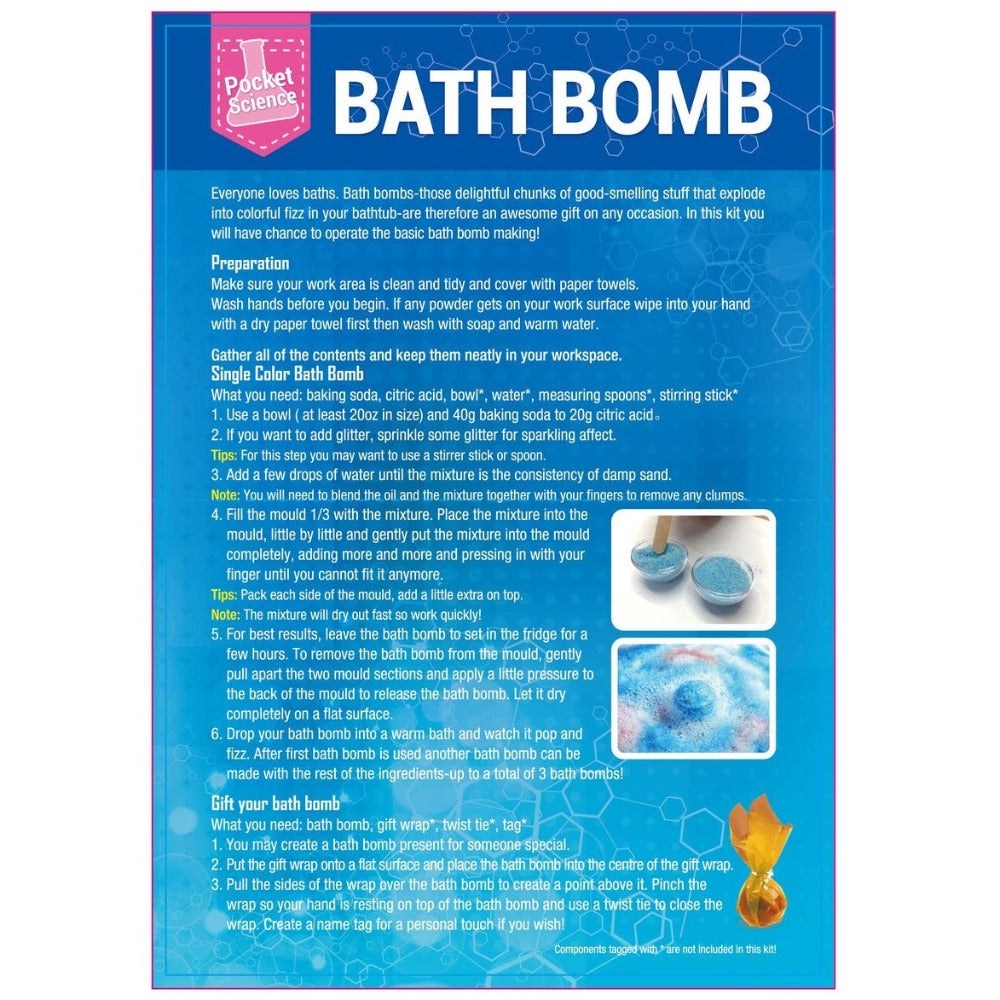 Splash Glow Pocket Bath Bomb Kit